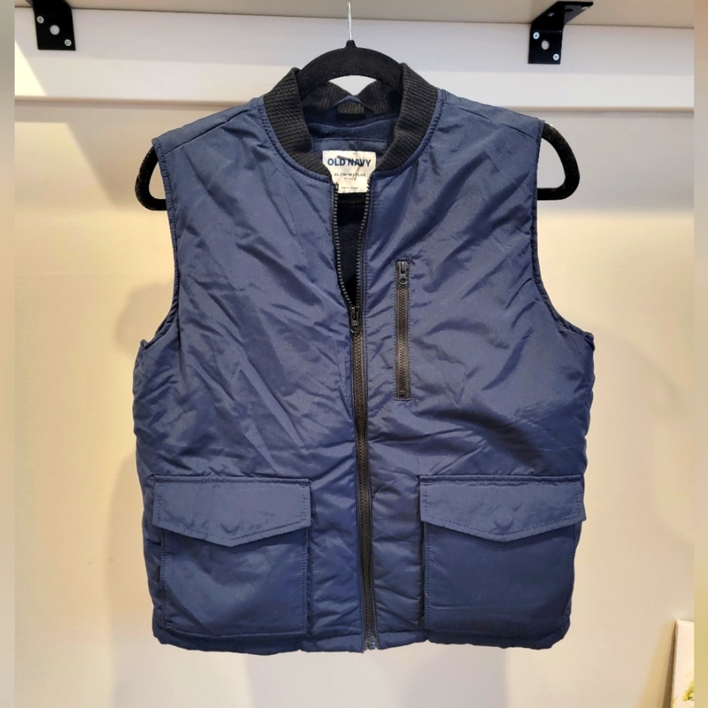 Old Navy Blue Kids Vest, NWOT